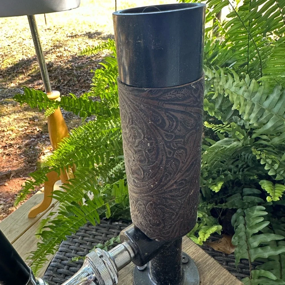 Elegant Black and Brown Beer Dispenser